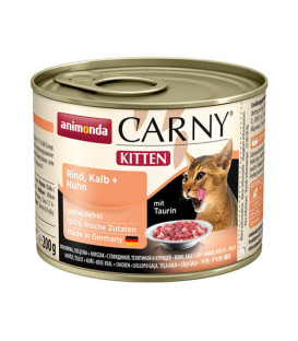 12x konzerva Animonda CARNY® cat Kitten MIX BIG PACK 200g
