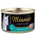 Konzerva MIAMOR Feine Filets tuňák + rýže v želé 100g