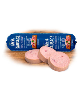 Salám BRIT Premium Dog Sausage Turkey 800g
