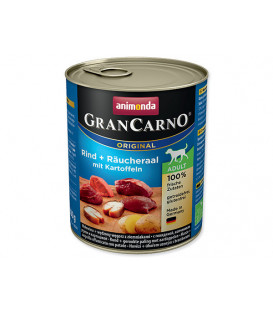 Animonda GRANCARNO® dog adult hovädzie,údený úhor,zemiaky 800g